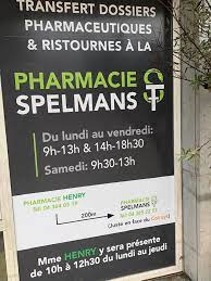 ""Pharmacie Henry rachetée par Spelmans-Blairvacq""